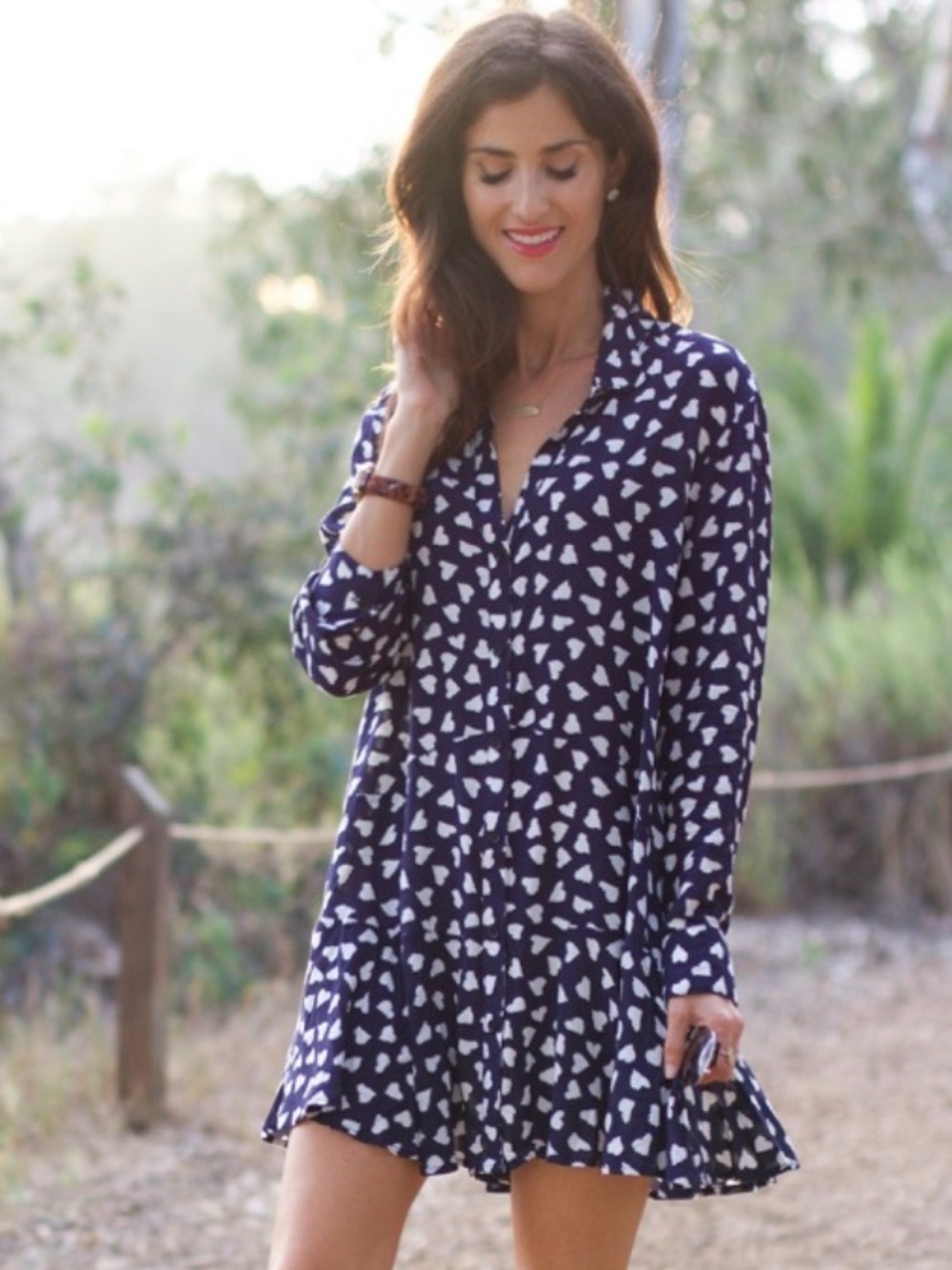 Anthropologie 11•1’Tylo Larkin Heart Tunic Dress